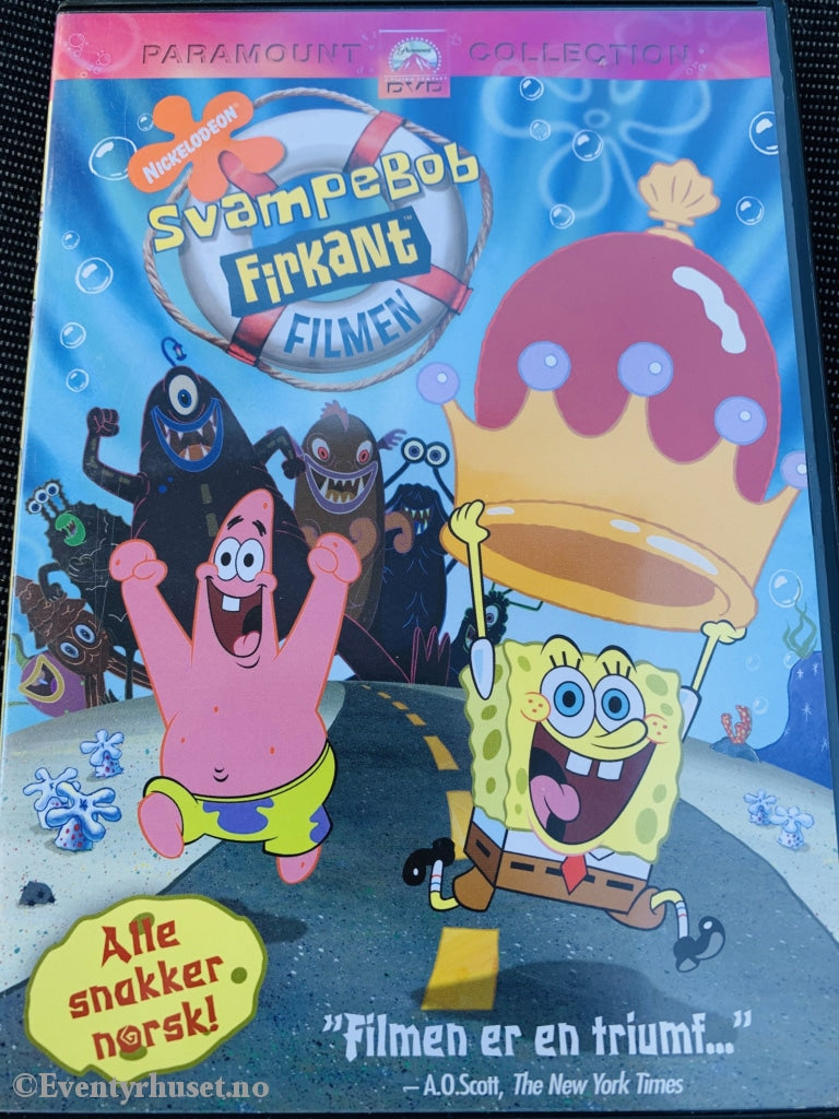 Svampebob Firkant Filmen. 2004. Dvd. Dvd