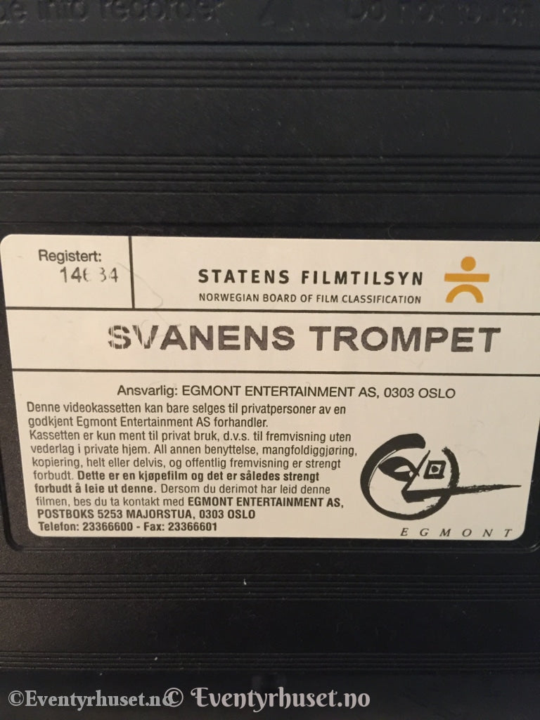 Svanens Trompet. 2000. Vhs