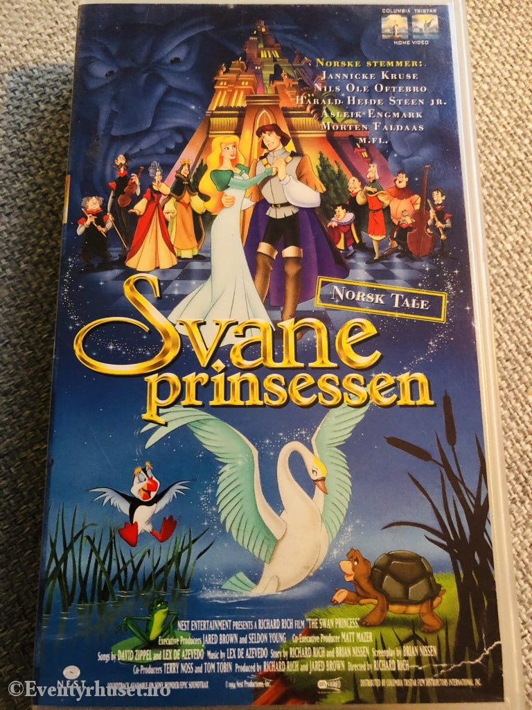 Svaneprinsessen (Cinema Club Versjonen). 1994. Vhs. Vhs