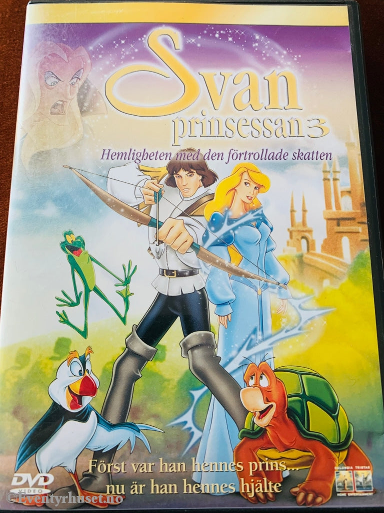 Svaneprinsessen Og Trylleformelen. 2003. Dvd. Svensk Utgave Med Norsk Tale. Dvd