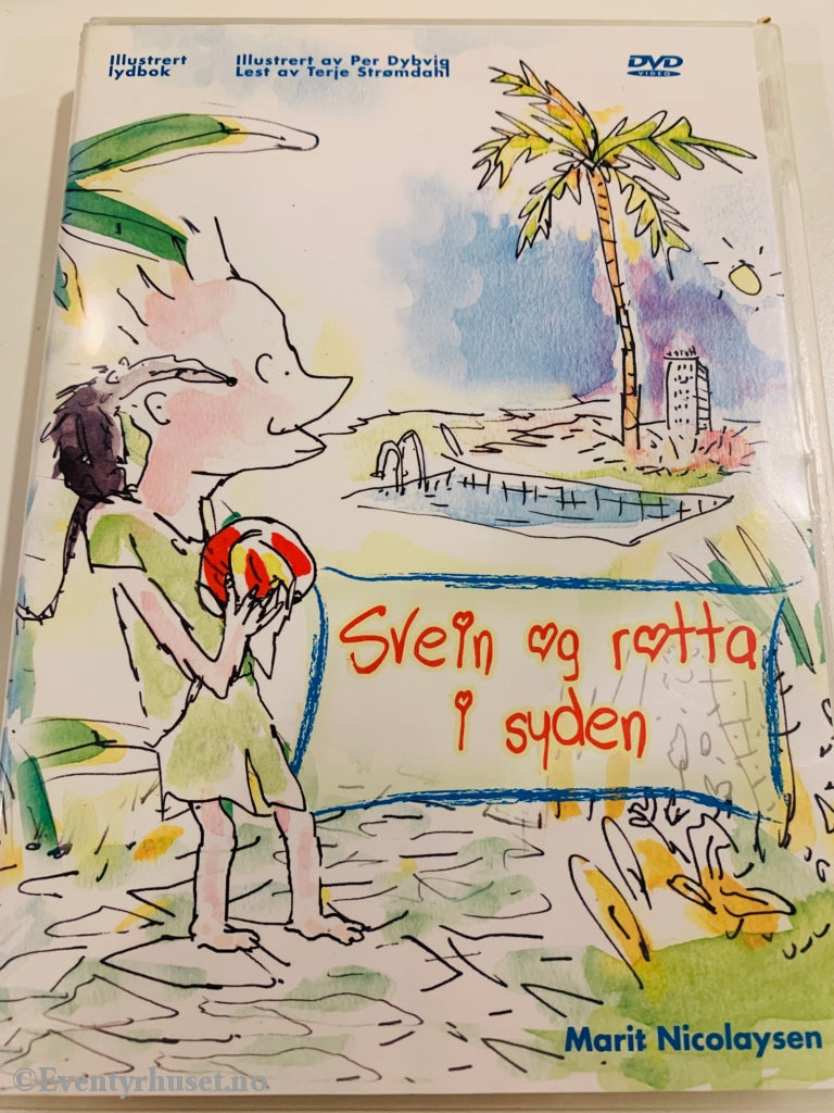 Svein Og Rotta I Syden. Dvd - Lydbok Med Bilder.