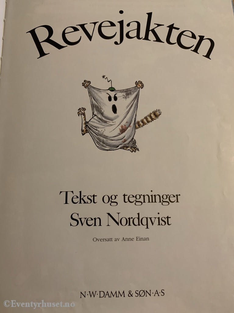 Sven Nordqvist. 1986/04. Revejakten. Fortelling