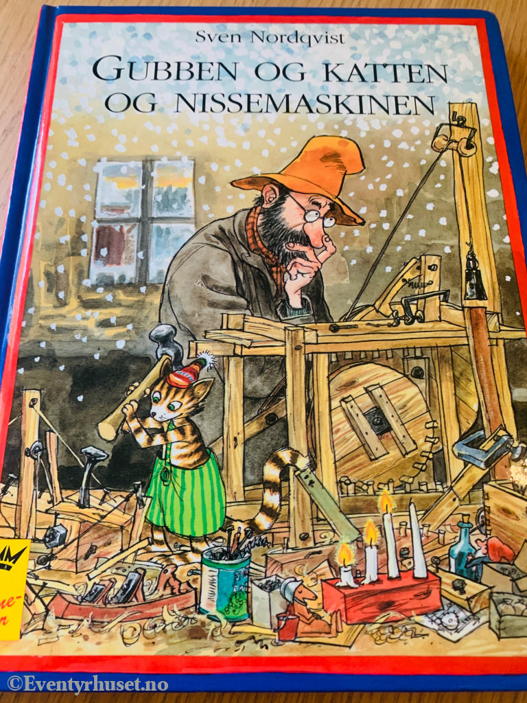 Sven Nordqvist. 1994. Gubben Og Katten Nissemaskinen. Fortelling