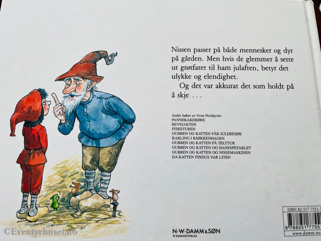 Sven Nordqvist. 2003 (1986). Julegrøten. Fortelling