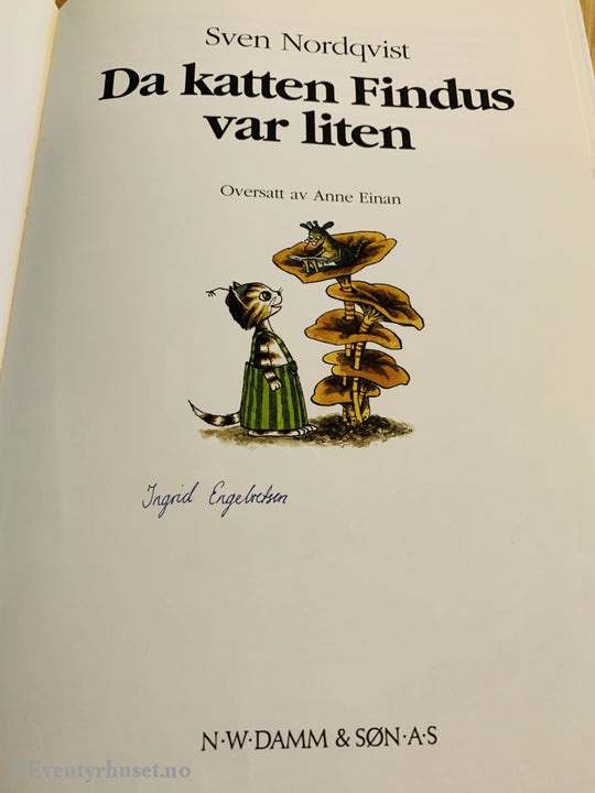 Sven Nordqvist. 2003 (2000). Da Katten Findus Var Liten. Fortelling