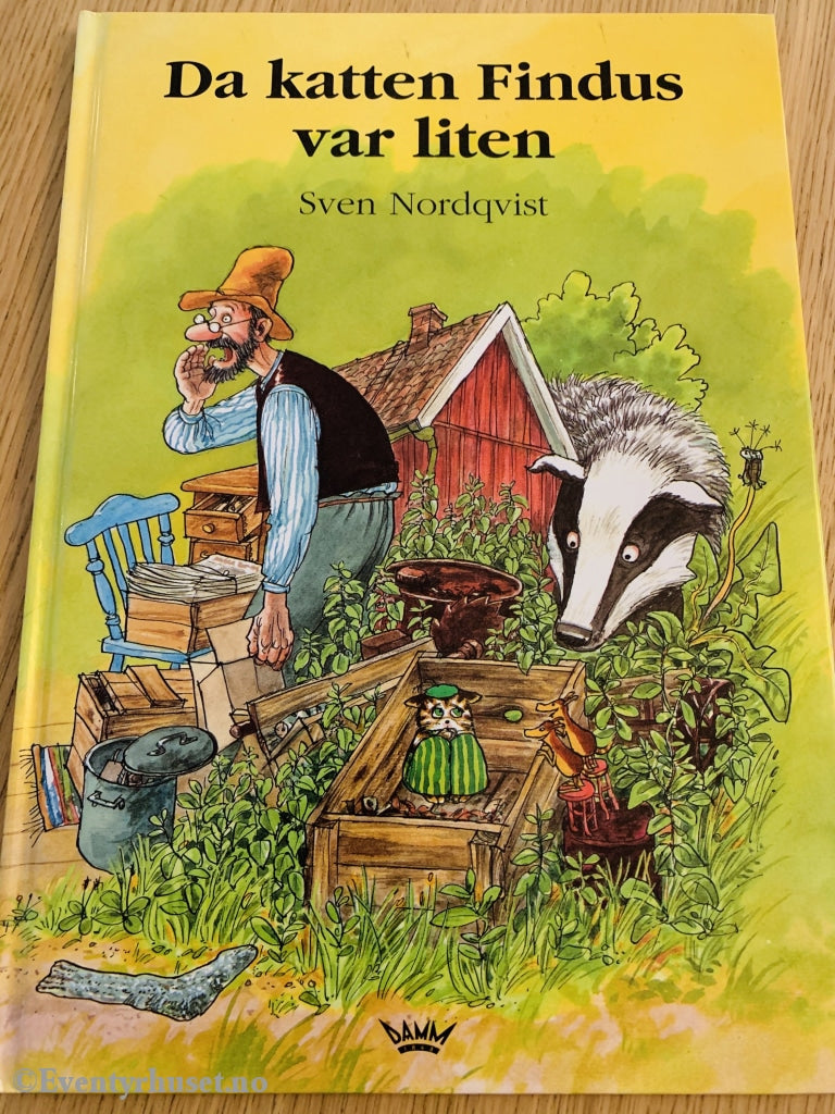 Sven Nordqvist. 2003 (2000). Da Katten Findus Var Liten. Fortelling