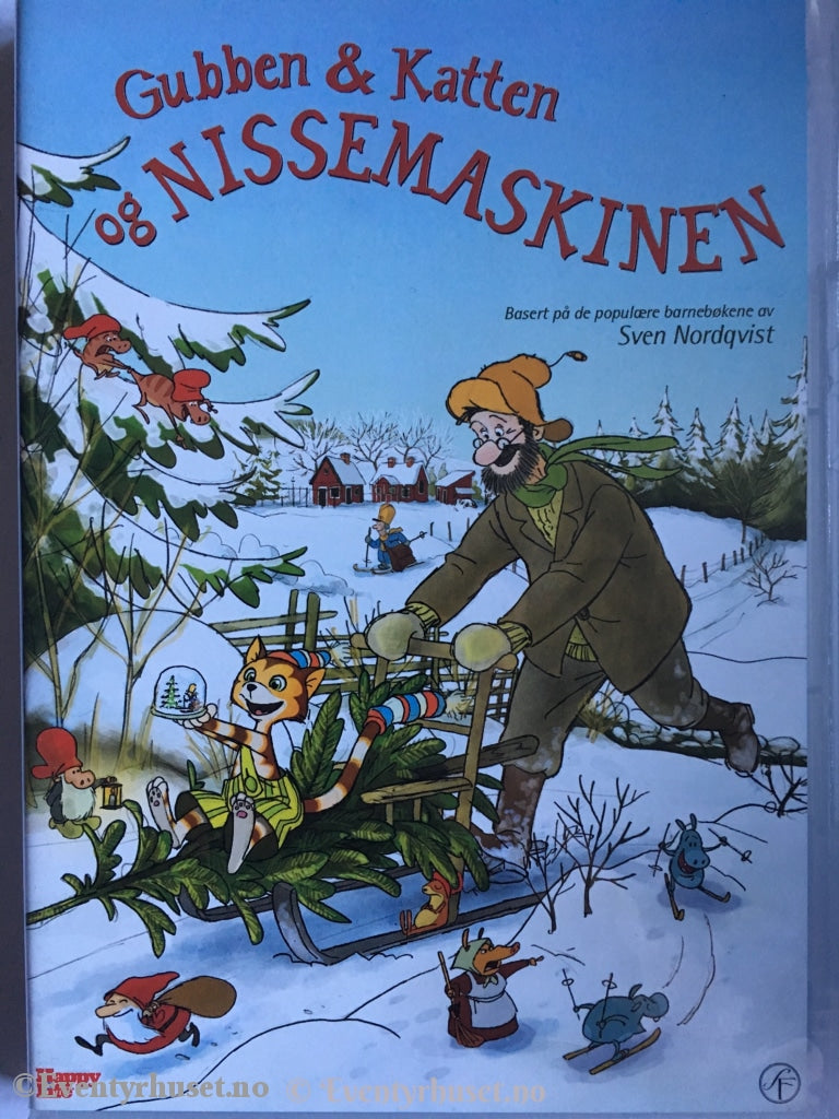 Gubben & Katten Og Nissemaskinen. Dvd. Dvd