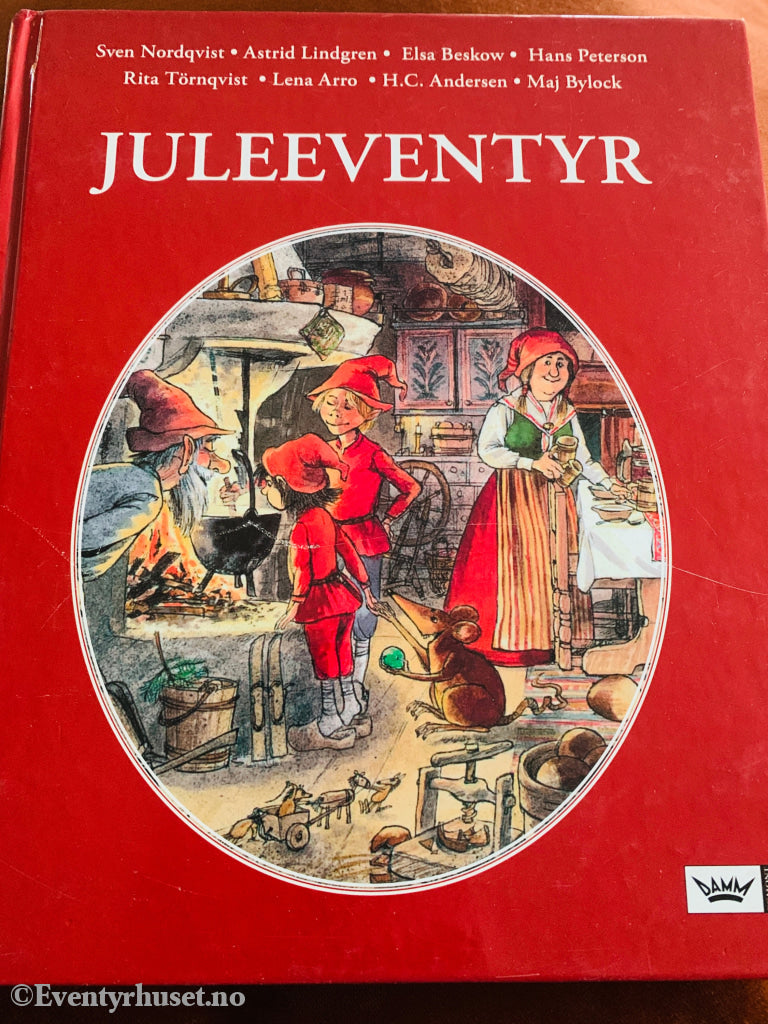 Sven Nordqvist m.fl. Juleeventyr. 1996. Bok.