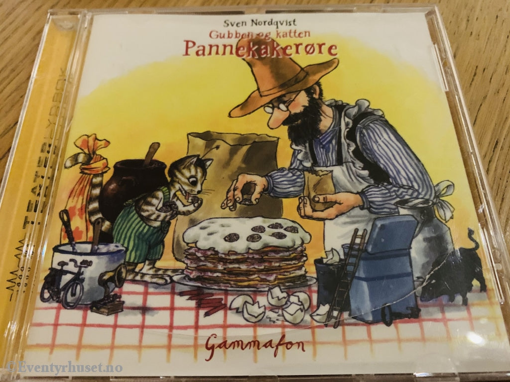 Sven Nordqvists Gubben Og Katten - Pannekakerøre. Lydbok På Cd.