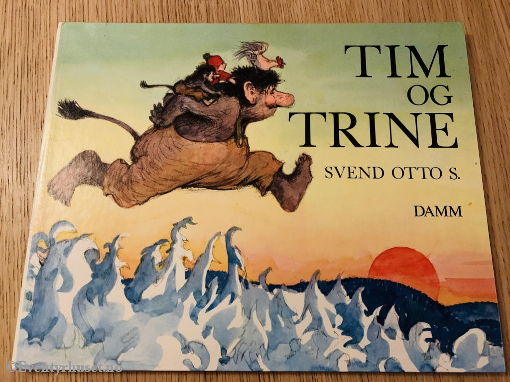 Svend Otto S. 1976. Tim Og Trine. Førsteutgave. Fortelling