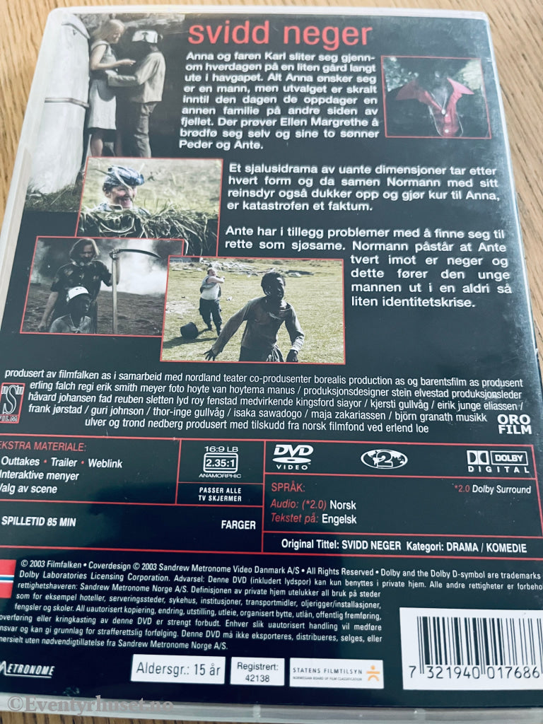 Svidd Neger. 2003. Dvd. Dvd