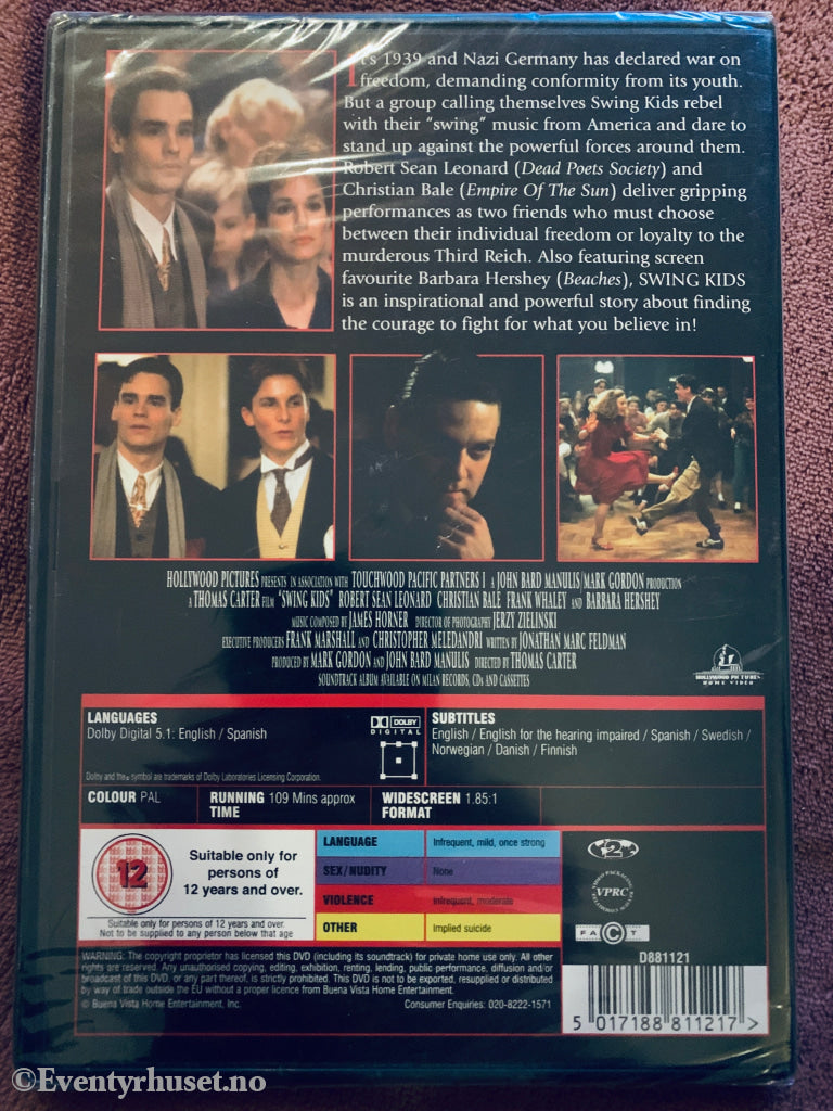 Swing Kids. DVD. Ny i plast!