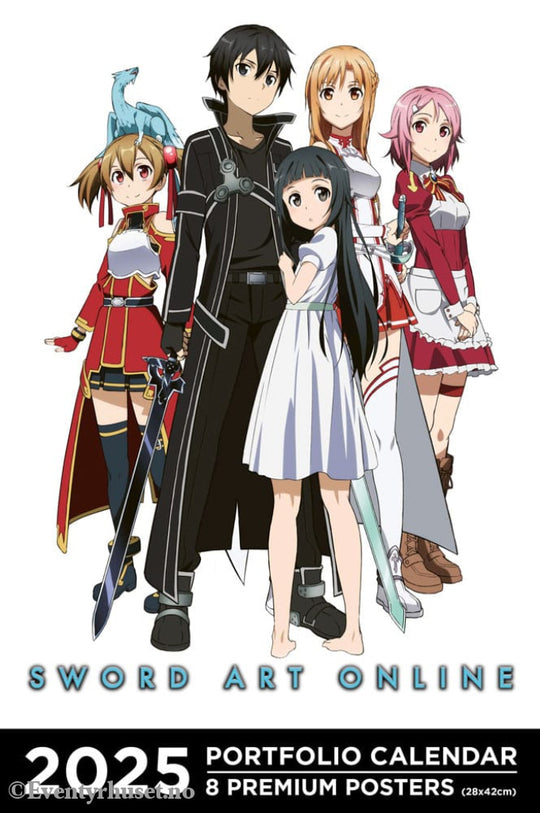 Sword Art Online Portfolio Calendar 2025 *English Version* Home & Gifts