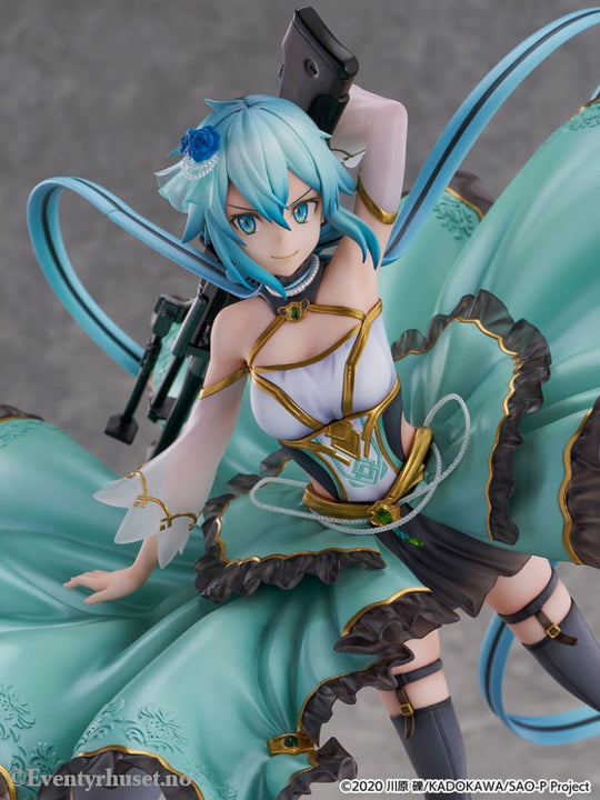 Sword Art Online SHIBUYA SCRAMBLE FIGURE PVC Statue 1/7 Sinon Crystal Dress Ver. 29 cm Manga & Anime