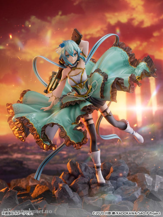 Sword Art Online SHIBUYA SCRAMBLE FIGURE PVC Statue 1/7 Sinon Crystal Dress Ver. 29 cm Manga & Anime