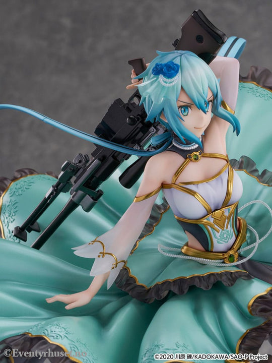 Sword Art Online SHIBUYA SCRAMBLE FIGURE PVC Statue 1/7 Sinon Crystal Dress Ver. 29 cm Manga & Anime