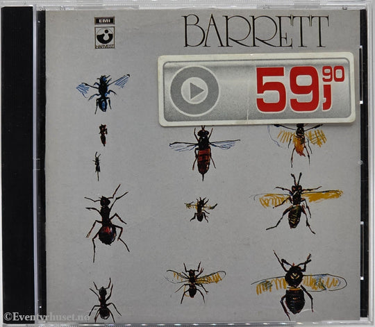 Syd Barrett. 1990. Barrett. Musikk-CD.