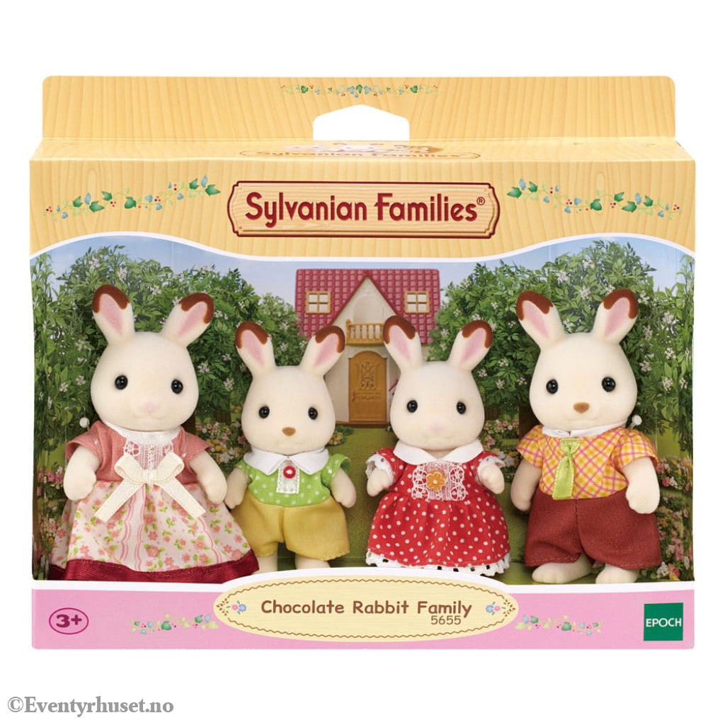 Sylvanian Families: Family chocolate bunnies figure 8 cm Toys
