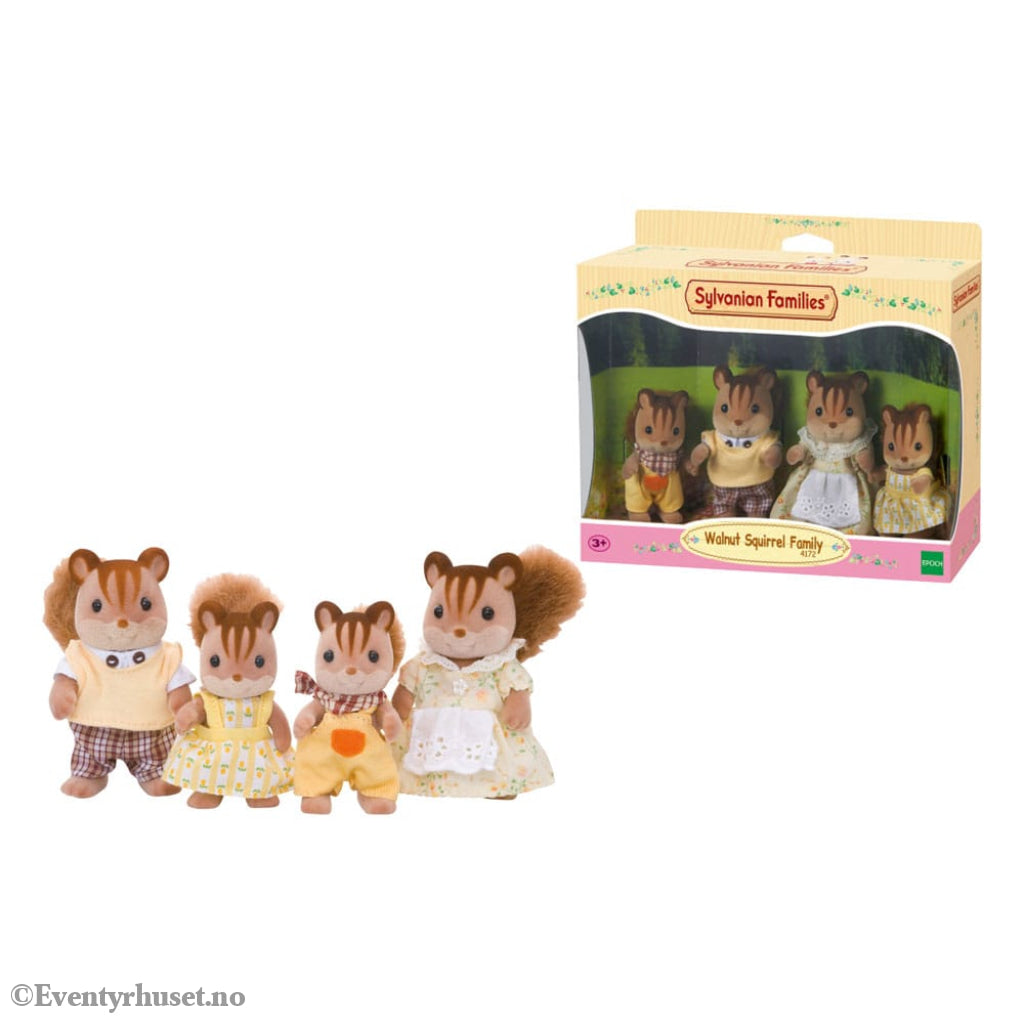 Sylvanian Families: Family Walnut squirrel figure 7 cm Toys