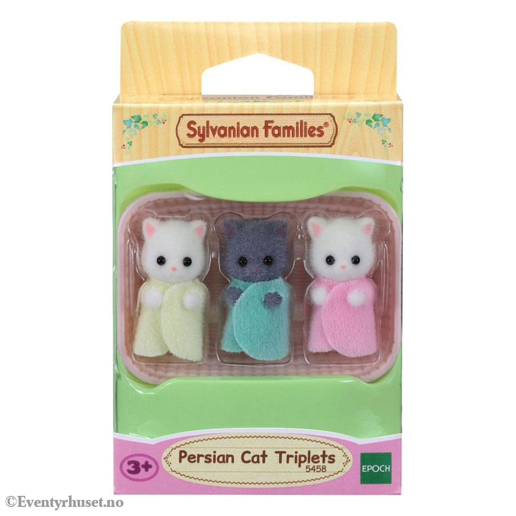 Sylvanian Families: Persian cats triplets figure 2 cm Toys