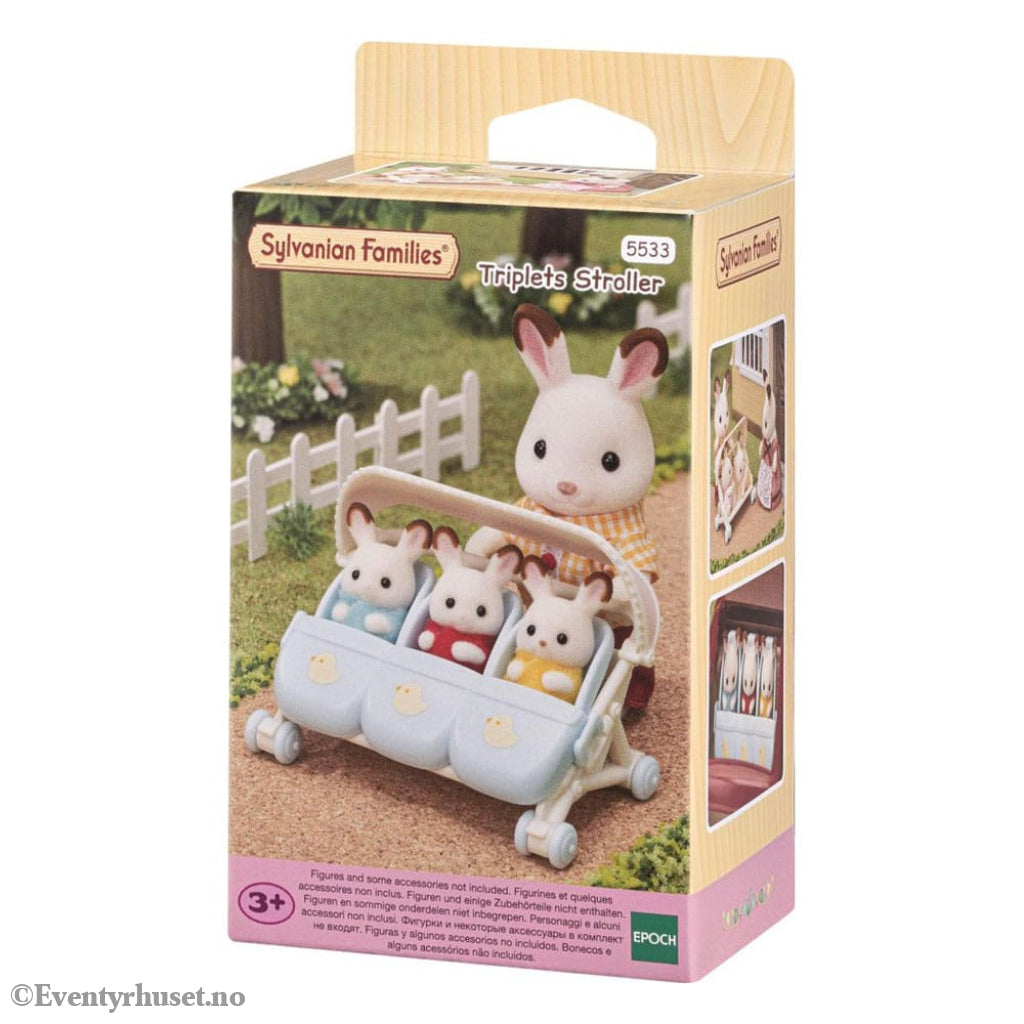 Sylvanian Families: Triplet stroller Toys
