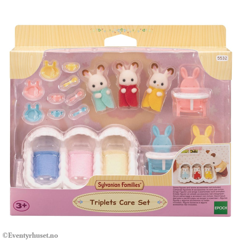 Sylvanian Families: Triplets care set Toys