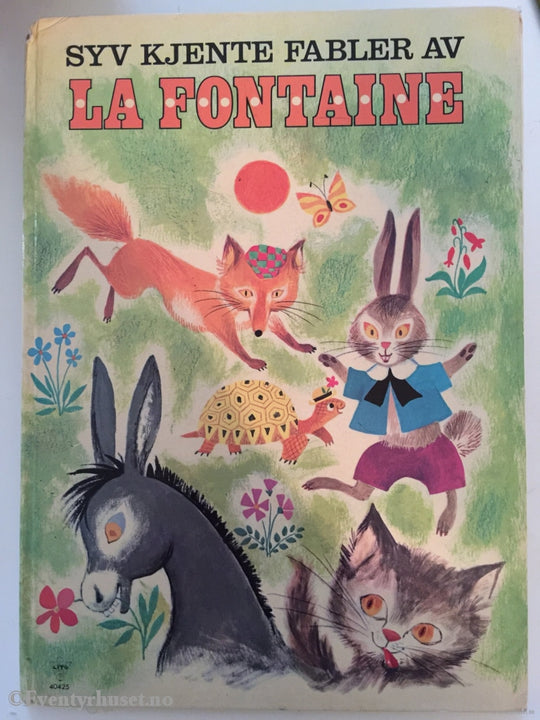 Syv Kjente Fabler Av La Fontaine. Fabelbok