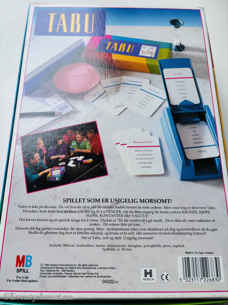Tabu Brettspill