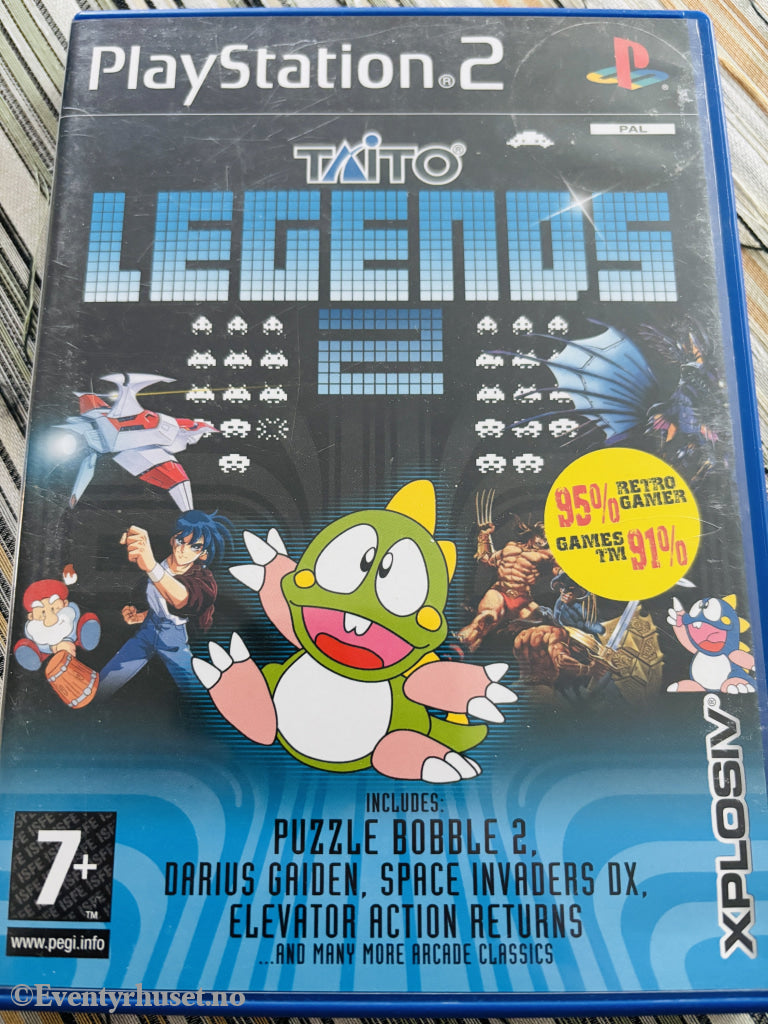 Taito Legends 2. PS2-spill