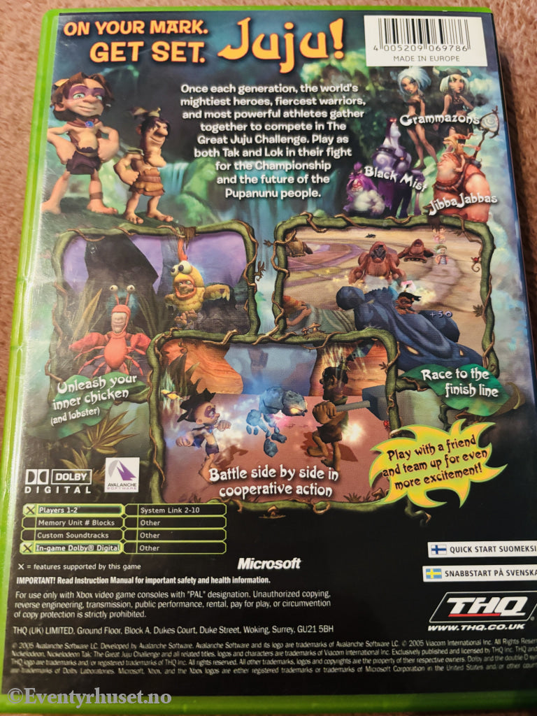 Tak: The Great Juju Challenge. Xbox.