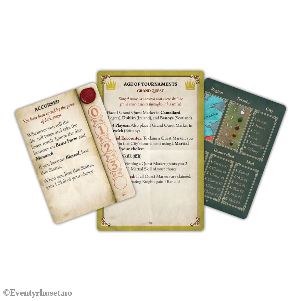 Tales of the Arthurian Knights Strategy Game *English Version* Games