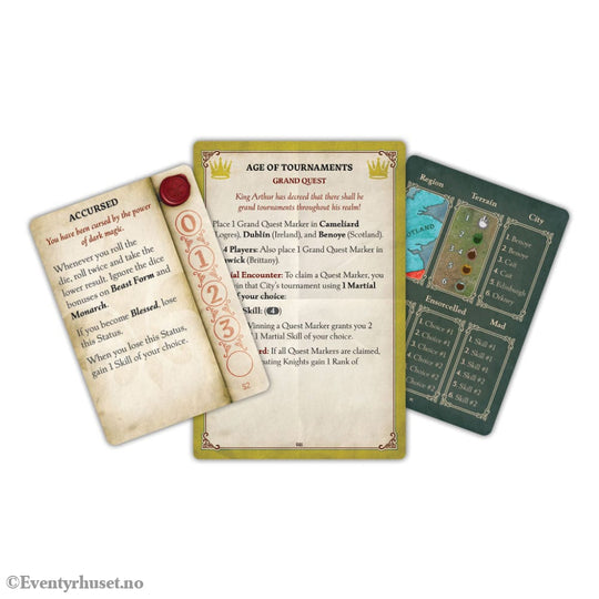 Tales of the Arthurian Knights Strategy Game *English Version* Games