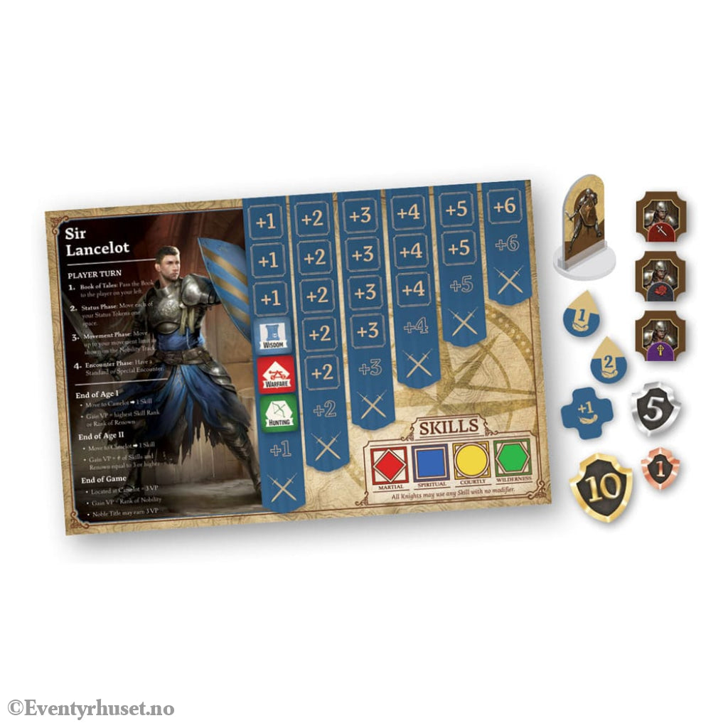 Tales of the Arthurian Knights Strategy Game *English Version* Games