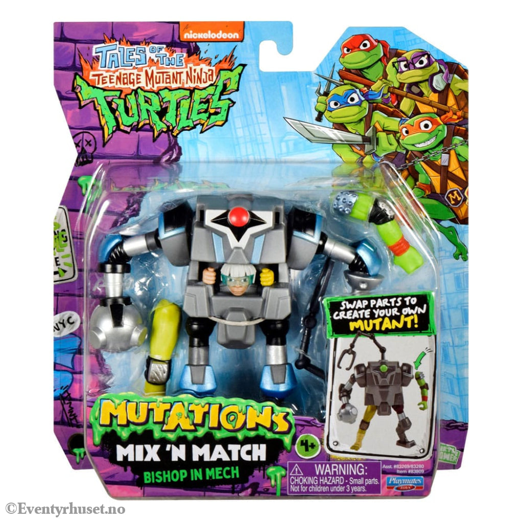 Tales of the Teenage Mutant Ninja Turtles Mix ’n Match Action Figure Mech Suit 12 cm Toys