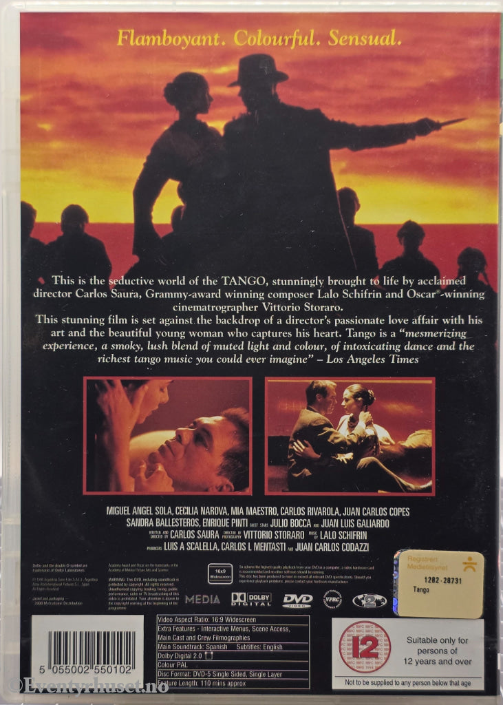 Tango. 1998. DVD.