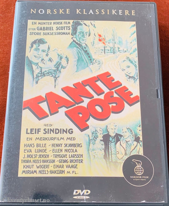 Tante Pose (Norske Klassikere). 1940. Dvd. Dvd