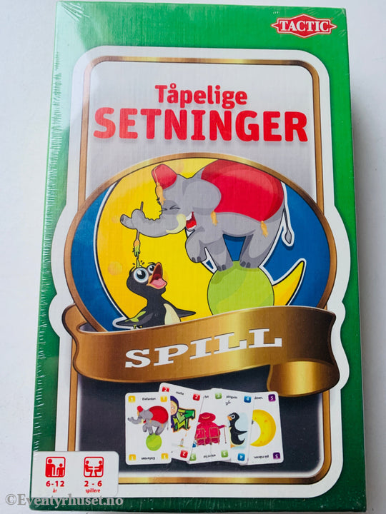 Tåpelige setninger. Spill