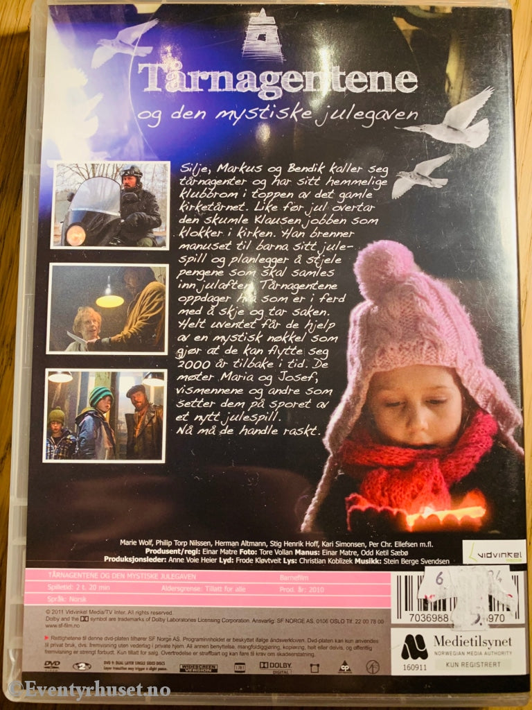 Tårnagentene Og Den Mystiske Julegaven (Nrk). Dvd. Dvd