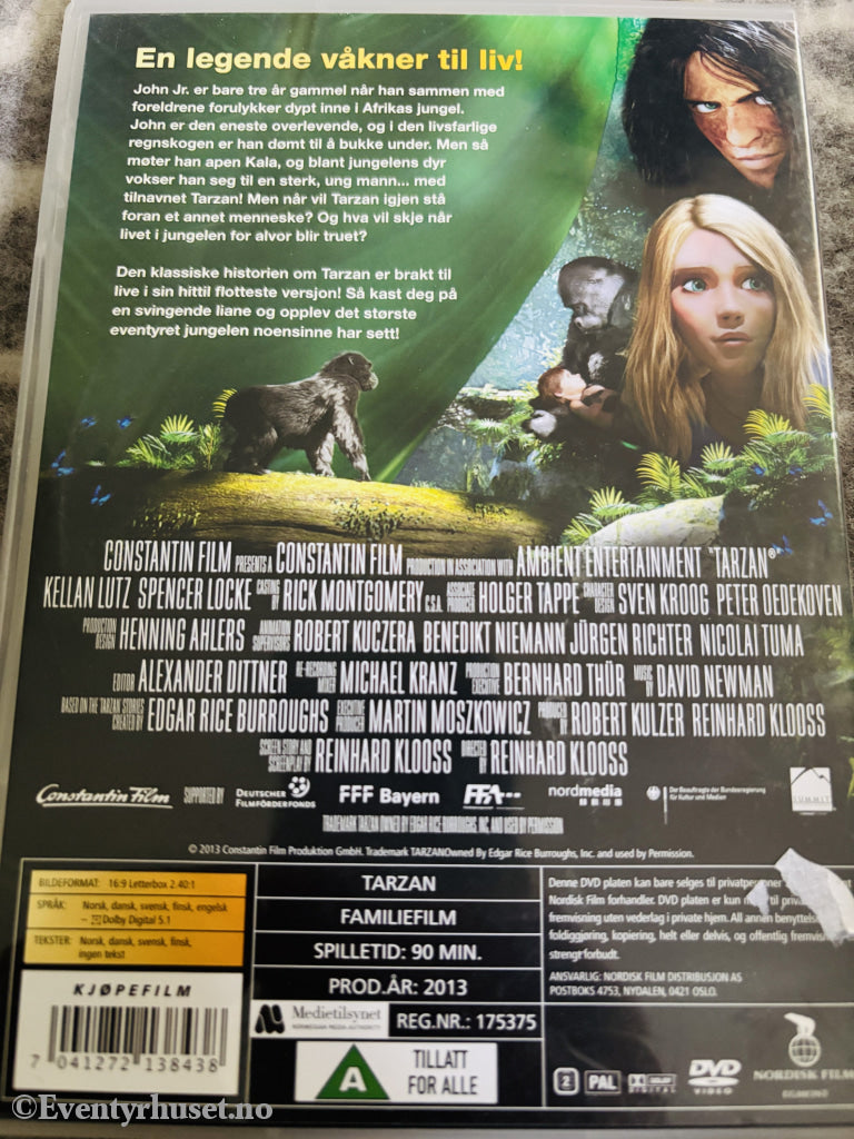 Tarzan. DVD.