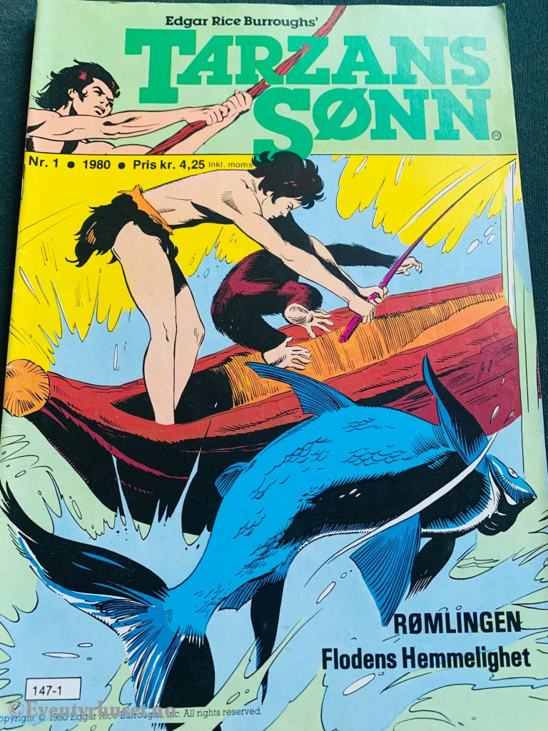 Tarzans Sønn. 1980/01. Tegneserieblad