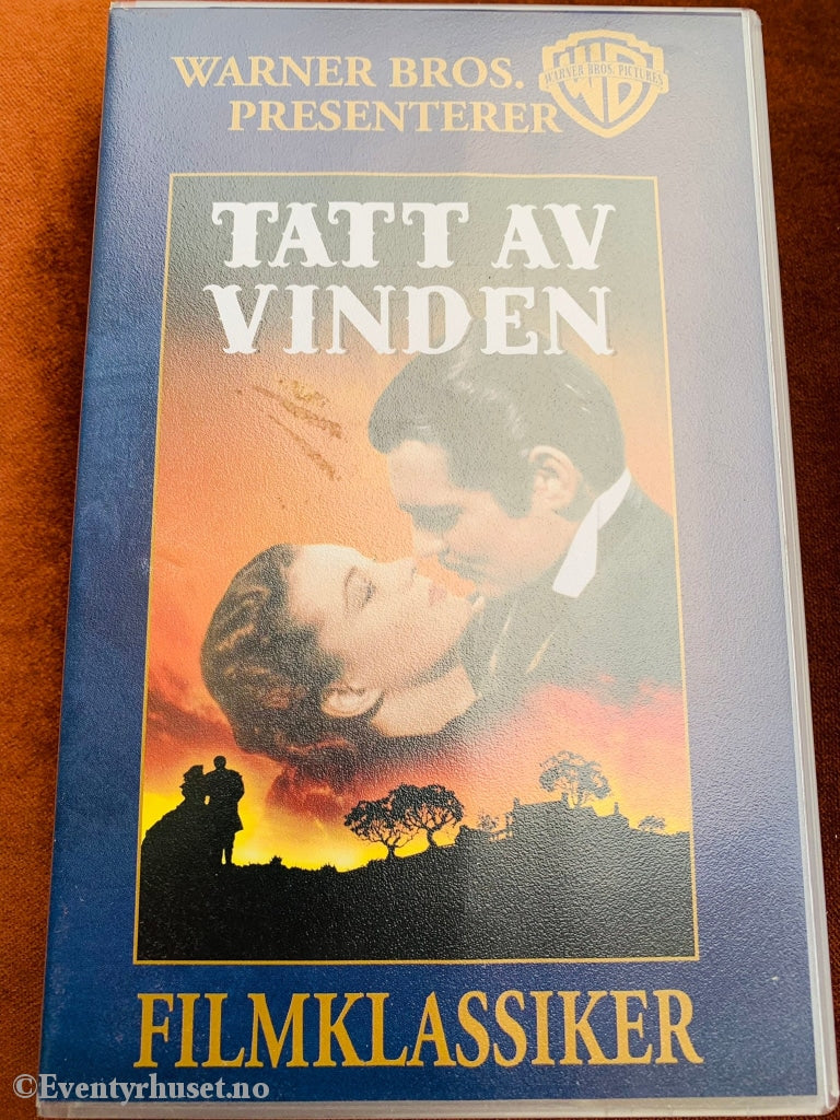 Tatt Av Vinden (Filmklassiker). 1939. Vhs. Ny I Plast! Vhs