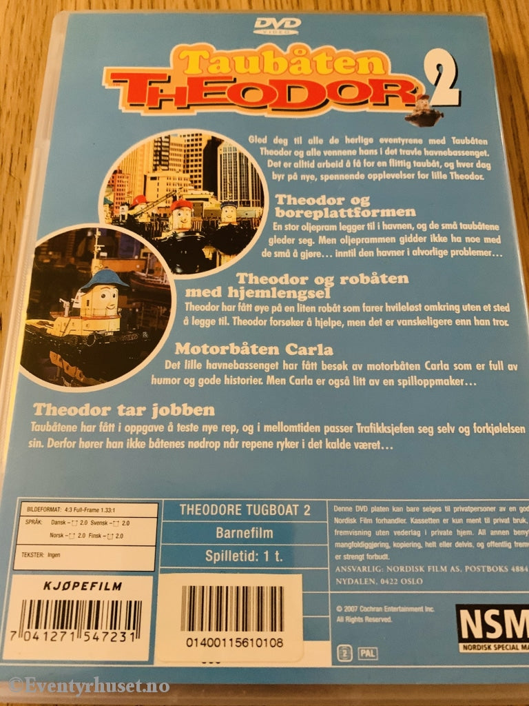 Taubåten Theodor 2. 1998. Dvd. Dvd
