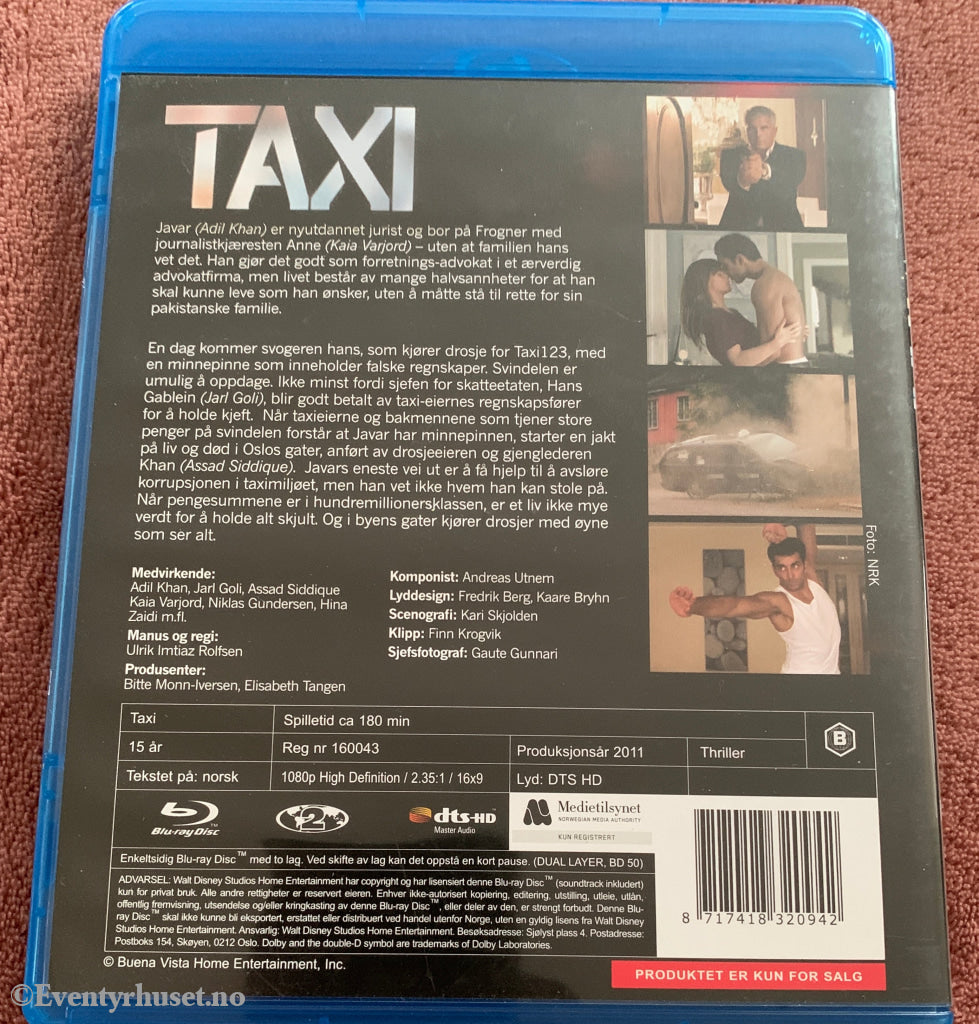 Taxi (NRK). Blu-ray.