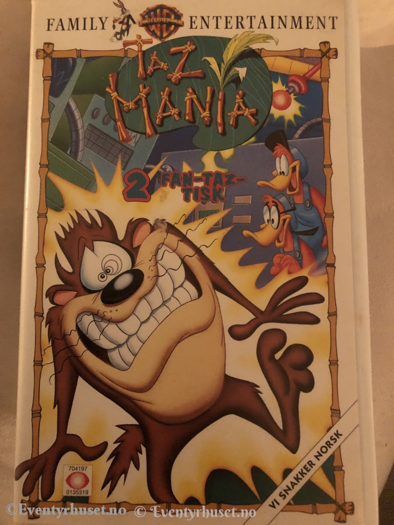 Tazmania 2. Fan-Taz-Tisk. 1992. Vhs. Vhs