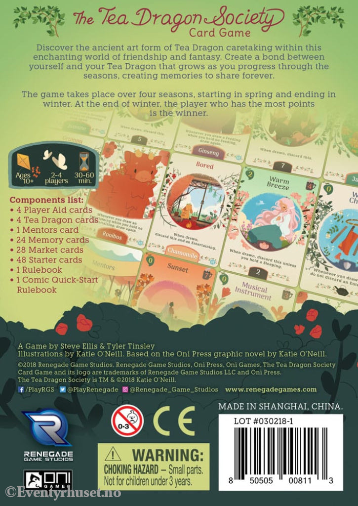 Tea Dragon Society card game *Englische Version* Games