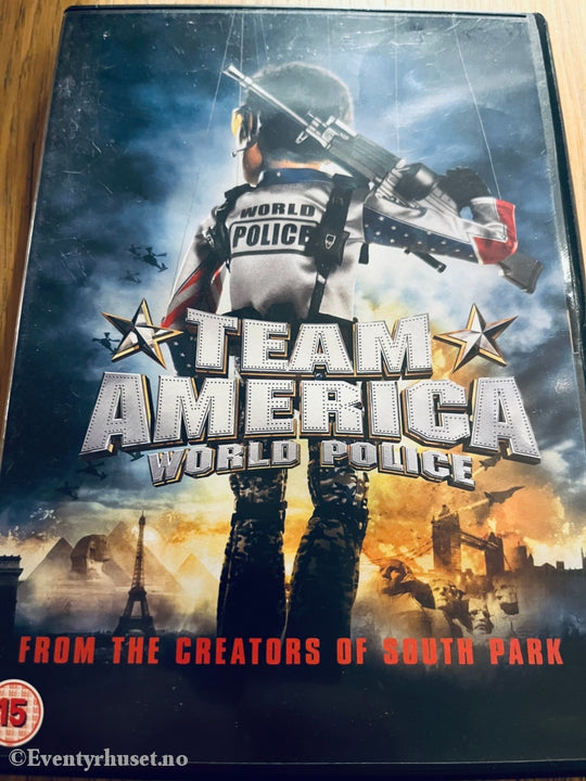 Team America: World Police. 2004. Dvd. Uk Utgave. Dvd