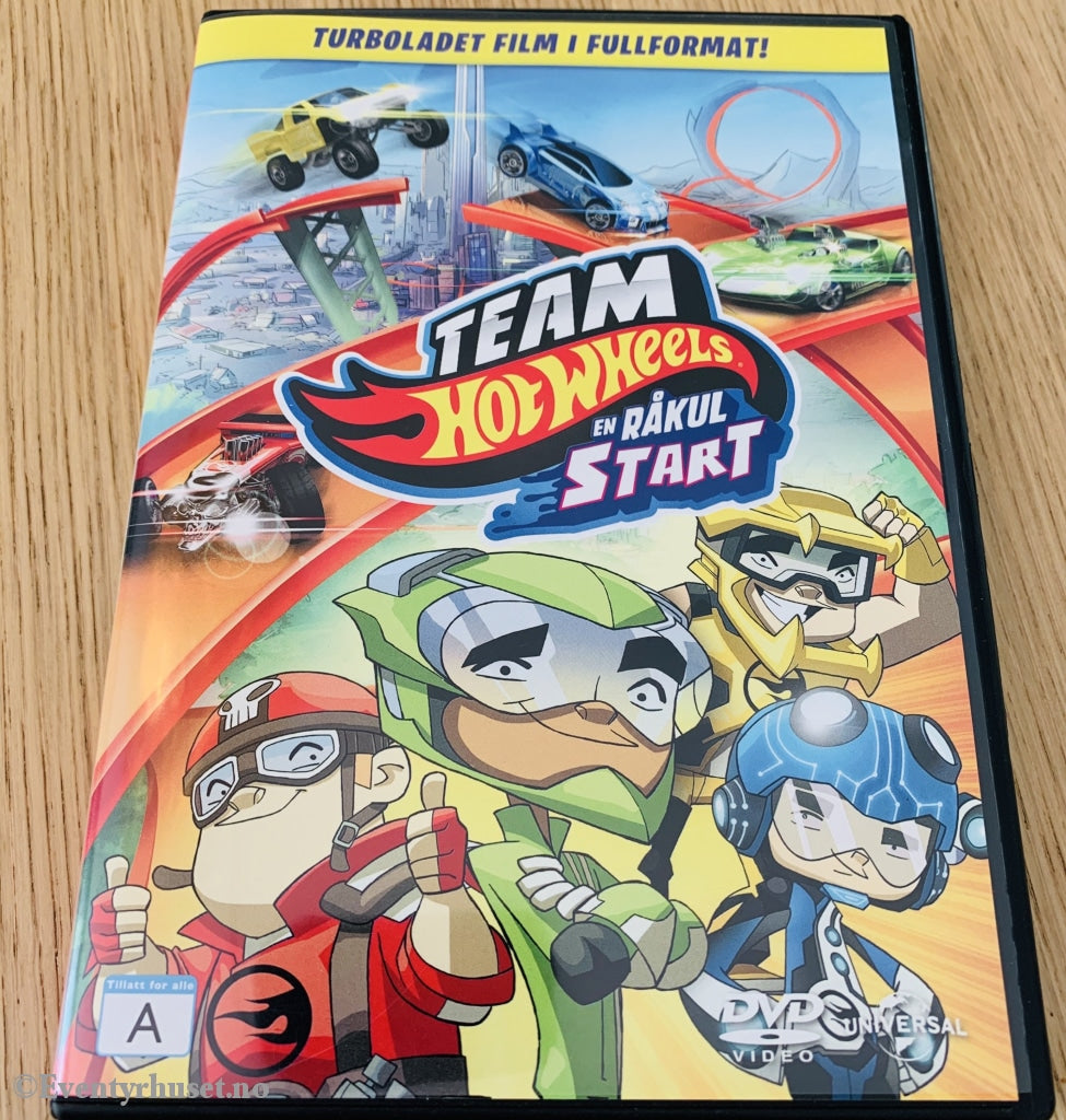 Team Hot Wheels - En Råkul Start. Dvd. Dvd