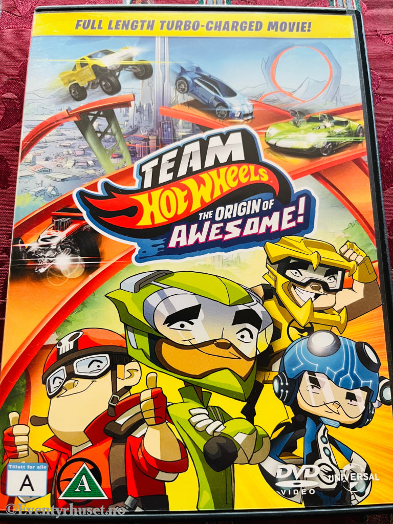 Team Hot Wheels - The Origins Of Awesome! Dvd. Dvd