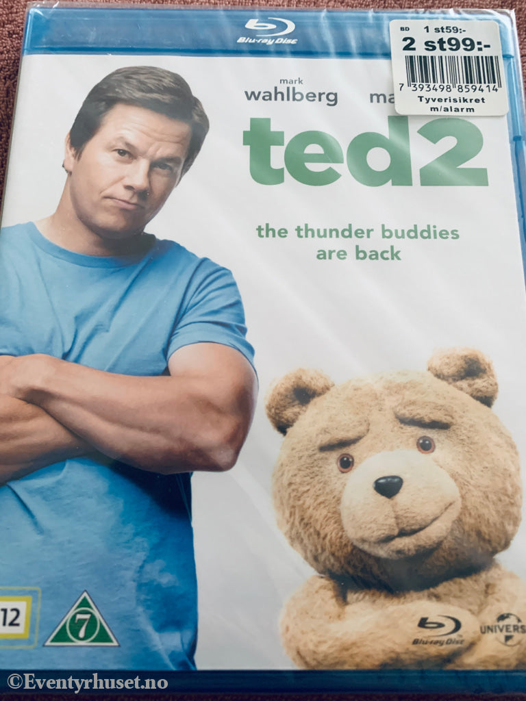 Ted 2. Blu-ray. Ny i plast!