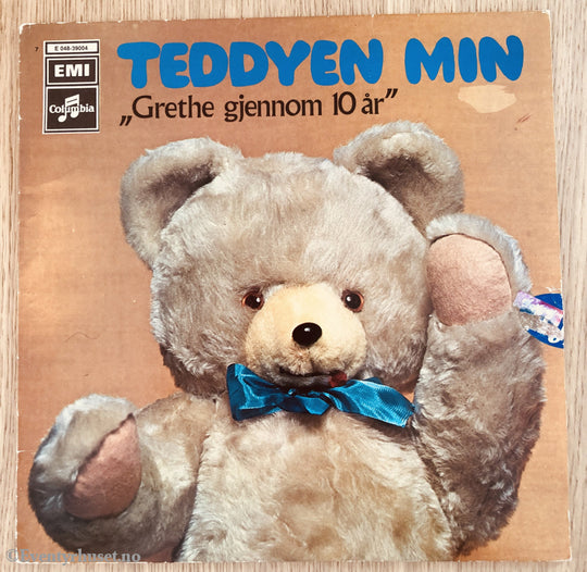 Teddyen Min - «Grethe Gjennom 10 År». 1964. Lp. Lp Plate